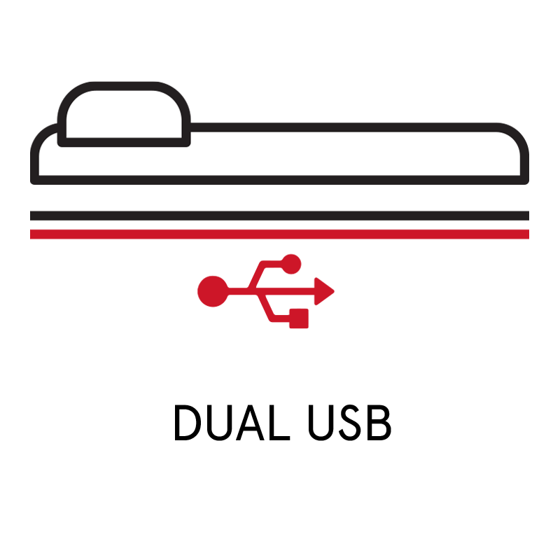 Dual USB